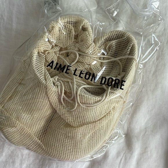 Aime Leon Dore garden mule in pristine white - Picture 4 of 5